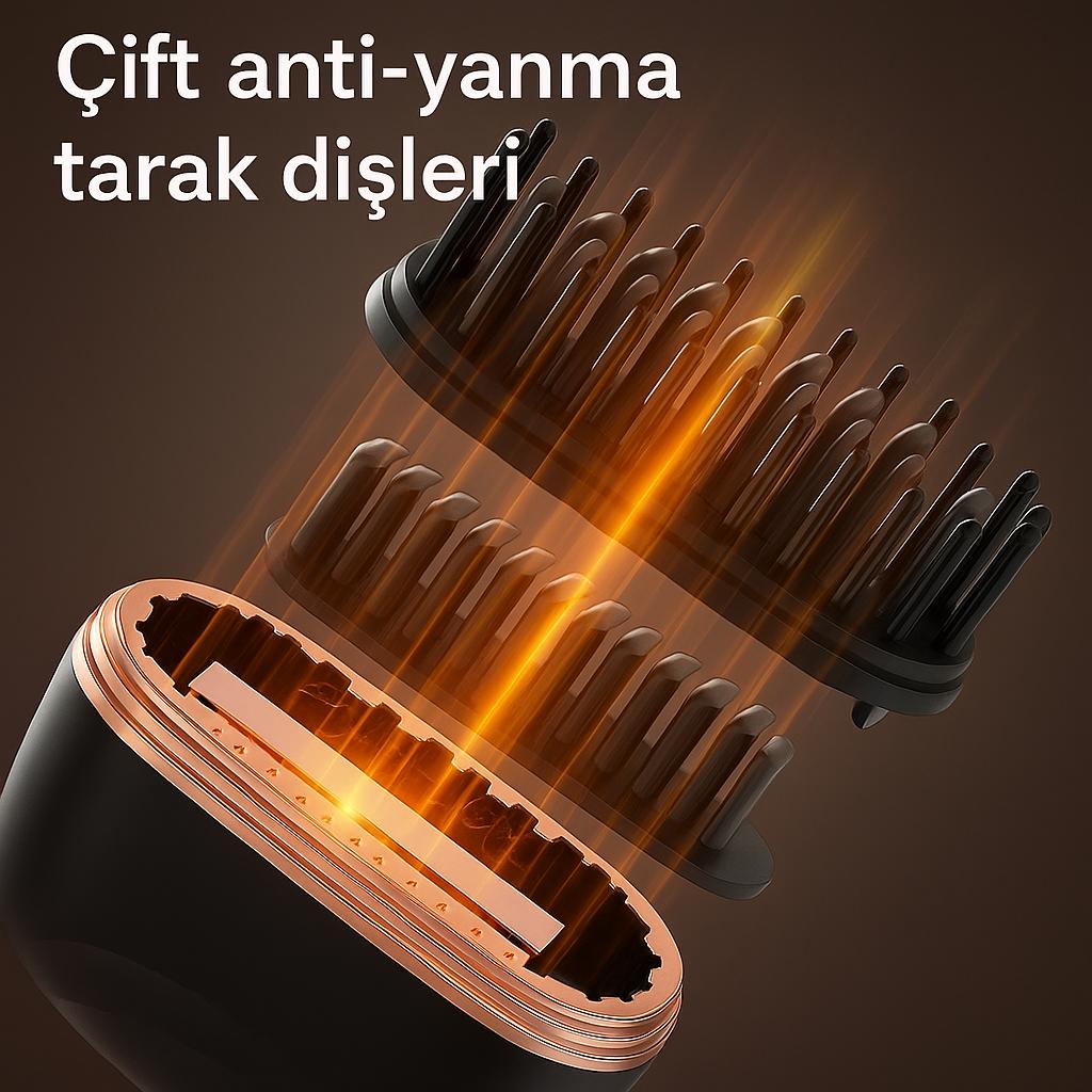 Hızlı ve Güvenli Saç Düzleştirici TM